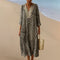 Antonie | Boho maxi šaty v monochromatickém provedení