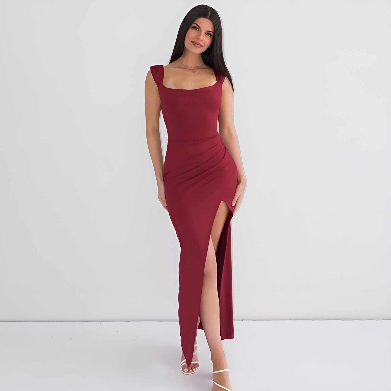 Klaudie | Elegantní midi šaty