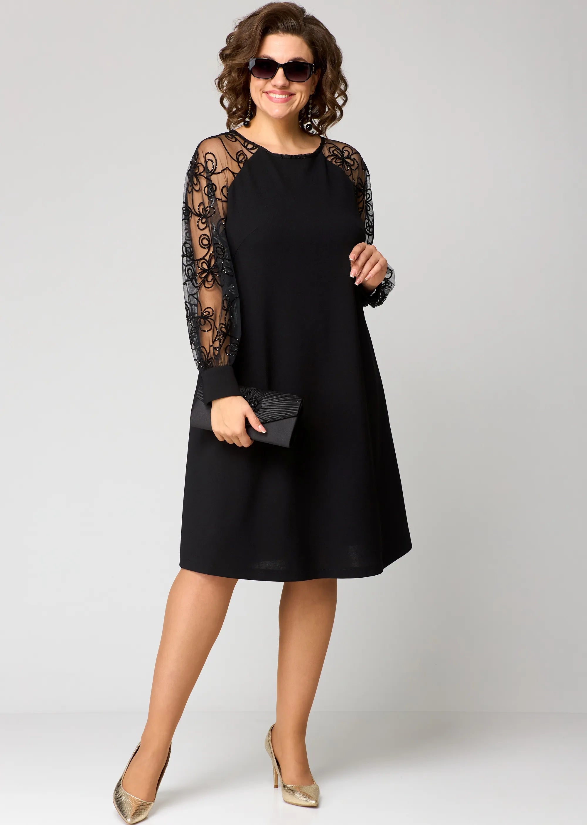 Aloisie | Elegantní Midi Šaty