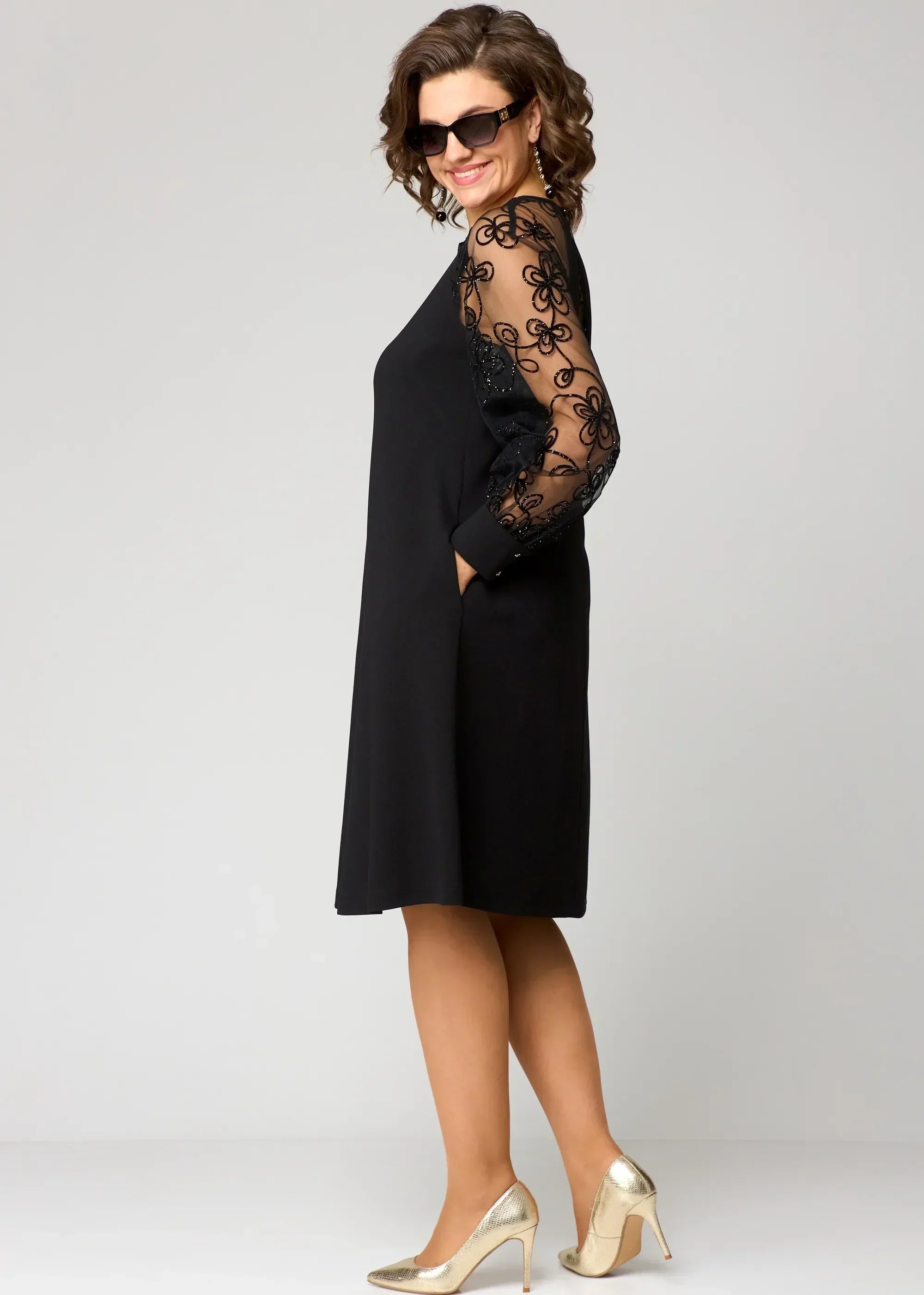 Aloisie | Elegantní Midi Šaty
