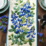 Prošívaný běhoun na stůl – Serenáda Lupinus