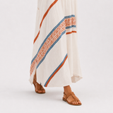 Kaftan Amira bílý etnický