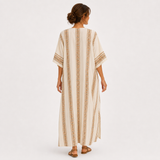 Kaftan Dalia béžový etnický
