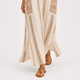 Kaftan Dalia béžový etnický