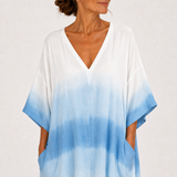 Kaftan Jamila modrý ombré