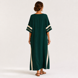 Kaftan Noor zelený etnický