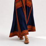 Kaftan Samira modrý etnický