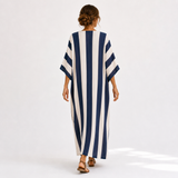 Kaftan Yasmina námořnicky modrý