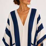 Kaftan Yasmina námořnicky modrý