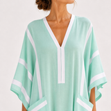 Kaftan Zaira mentolově zelený