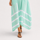 Kaftan Zaira mentolově zelený