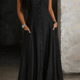 Ruby - Long Denim Dress