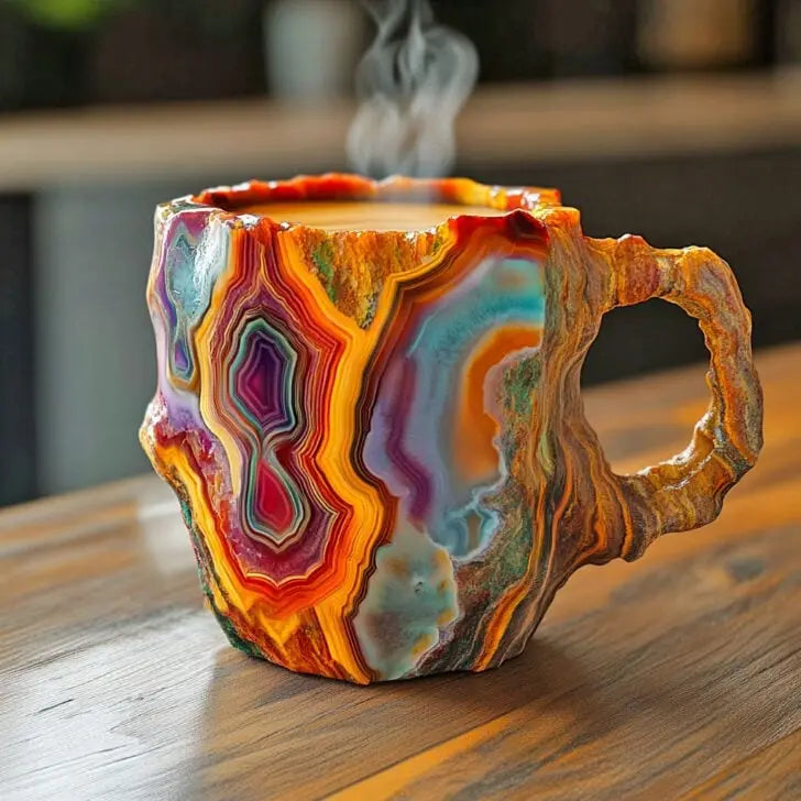Hrneks de Café en Cristal Mineral