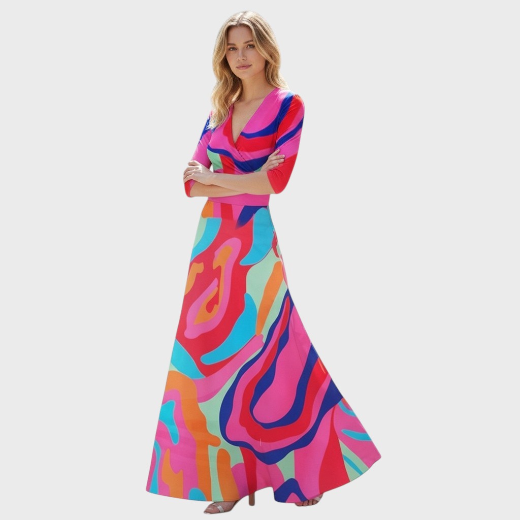 Jarmila | Elegantní dámské šaty s rukávy