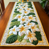 Prošívaný běhoun na stůl – Plumeria