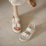 Kožené platformové sandály II