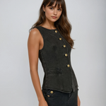 Gizela | Elegantní denimový komplet