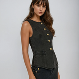 Gizela | Elegantní denimový komplet