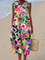 Evženie | Boho midi šaty s květinovým potiskem