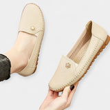 Lněné slip-on tenisky