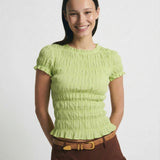 Chloe — Ruffle Top