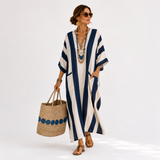 Kaftan Yasmina námořnicky modrý