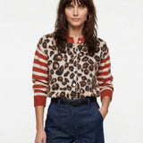 Chloé — Leopard Print Cardigan